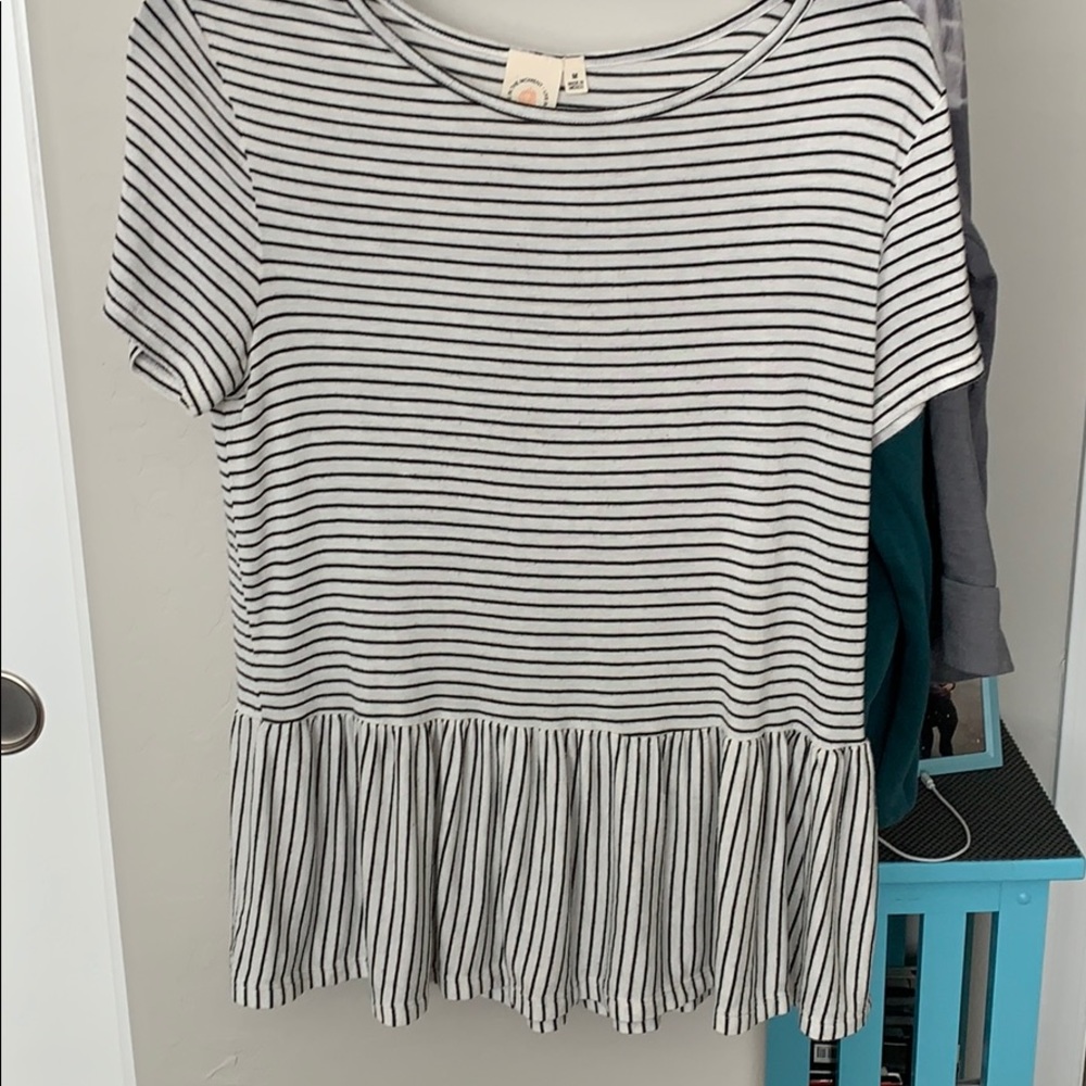 Peplum shirt